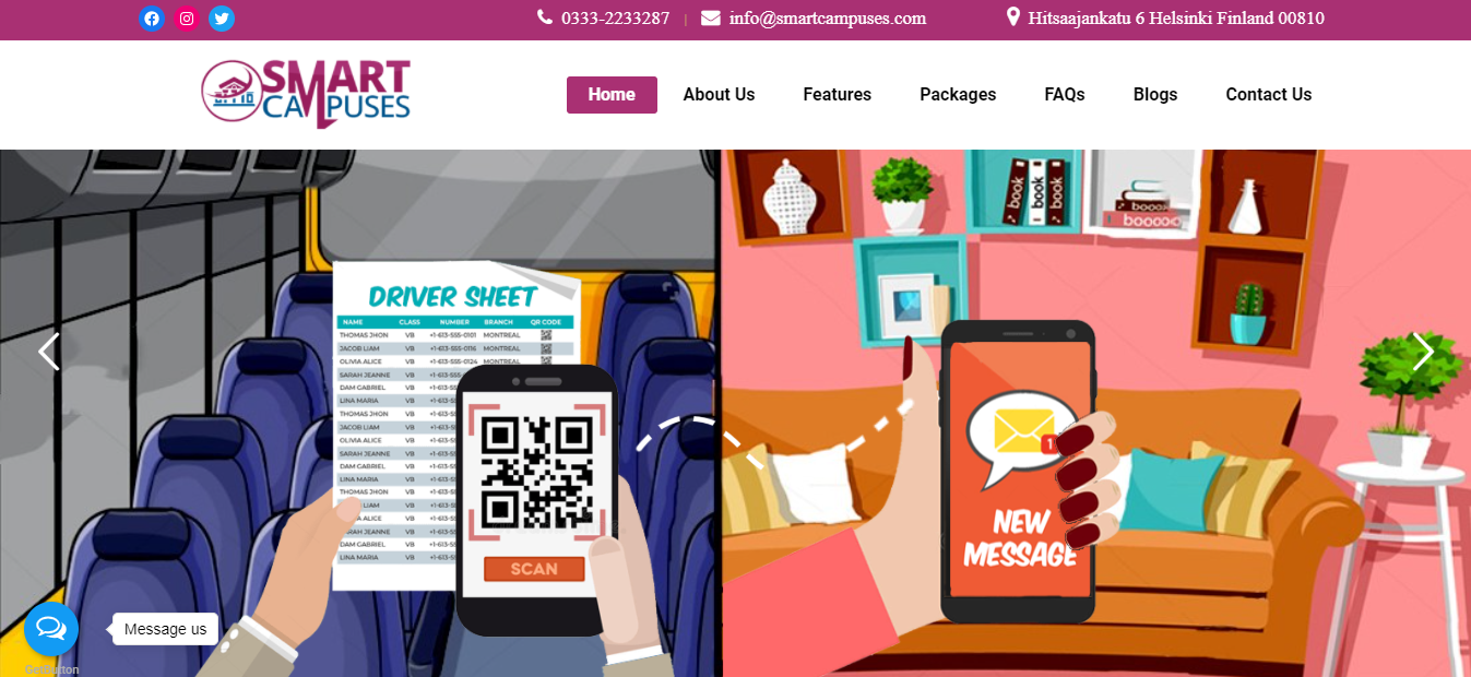 Smart Campuses Management System  